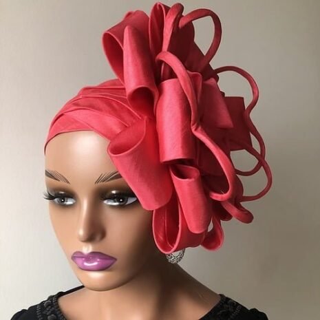 Bow Fascinator Turban Three Bow Fascinator Turban Three