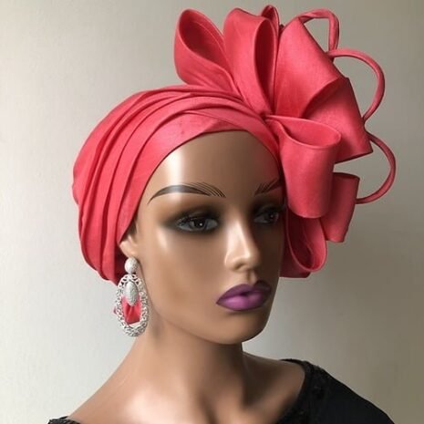Bow Fascinator Turban Four Bow Fascinator Turban Four