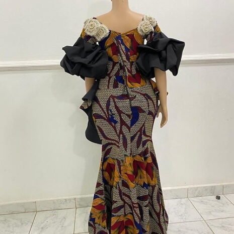 Chic Ankara Gown Two Chic Ankara Gown Two