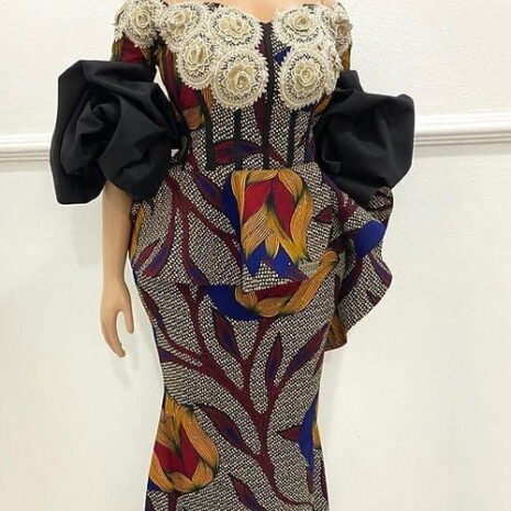 Chic Ankara Gown