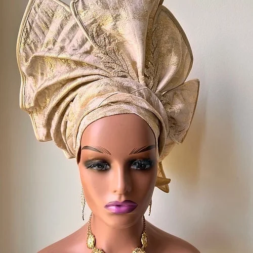 Graceful Fascinator Turban Two