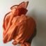 Orange Comfort Fascinator Turban Seven