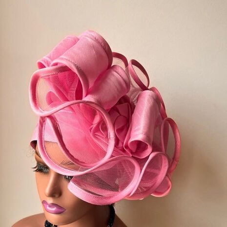 Pink Fascinator Headgear One