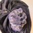 Pre Tied Silver Gold Auto Gele African Headpiece Three
