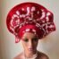 Red and White Auto Gele Two
