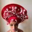 Red and White Auto Gele Three