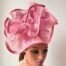 Rose Fascinator Turban Back View Four