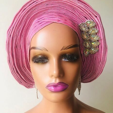 Shiny Lyonia Patterned Turban One