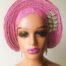Shiny Lyonia Patterned Turban One
