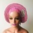 Shiny Lyonia Patterned Turban Four