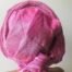 Shiny Lyonia Patterned Turban Back View Three