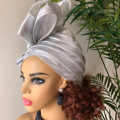 Silverware Fascinator Turban Two Silverware Fascinator Turban Two