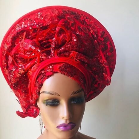 Wine Sylph Fascinator Turban One