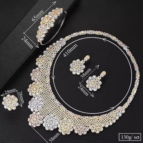 American Diamond Necklace Two American Diamond Necklace Two