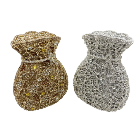 Gold Classy purse, Party crystal purse , Wedding clutch bridal purse. Gold Classy purse, Party crystal purse , Wedding clutch bridal purse.