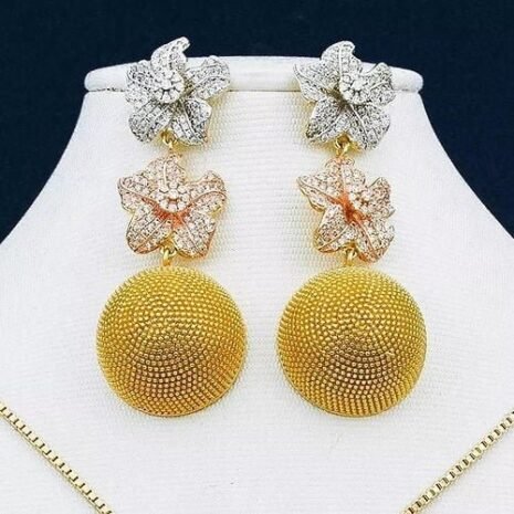 Three Tone Necklace Set Two Three Tone Necklace Set Two