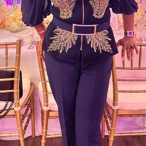 Cathy pant suit One Cathy pant suit Two