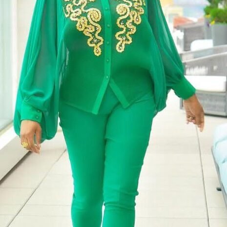 Embroidered Evening Pantsuit Five Embroidered Evening Pantsuit Five