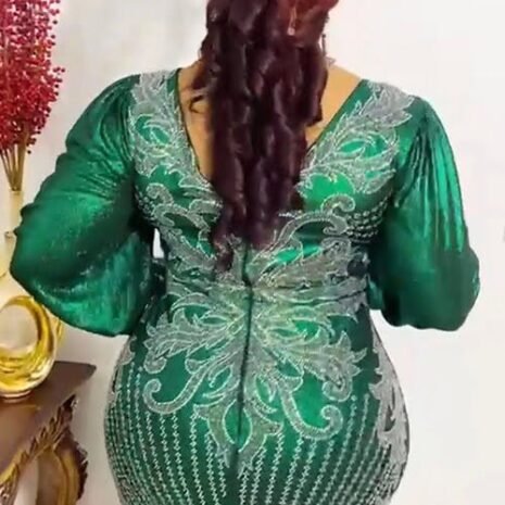 Green Mermaid Sequins prom dress Two Green Mermaid Sequins prom dress Two