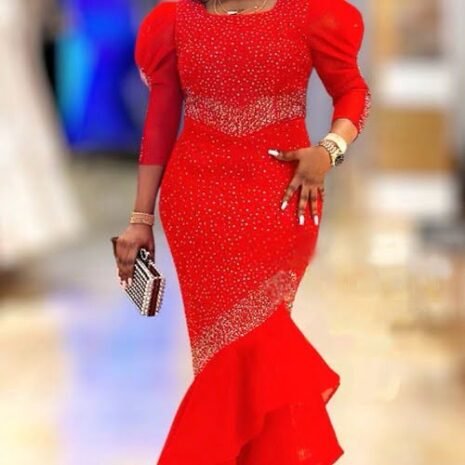 Red Dinner dress Party Dress One