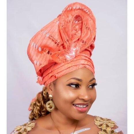 Peach-Net-Asoke-Auto-Gele-3 Peach Net Asoke Auto Gele Three