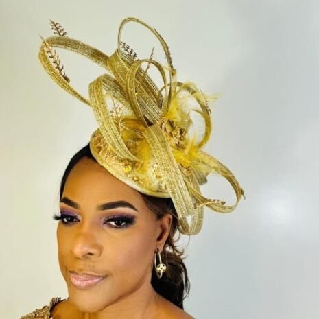 Gold Derby Fascinator