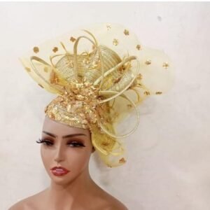 Classy Crinoline Sequins Fascinator