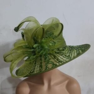 Mint Green Women's Wedding Hat One