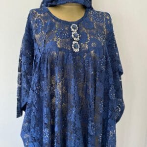 Fuluke Floral Lace Boubou