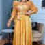 Comfort Evening Dress Gold