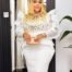 Nudeen Couture Dress White