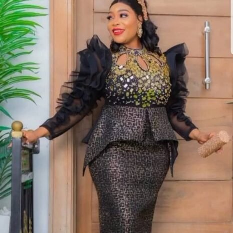 Nudeen-Couture-Dress-Black Nudeen Couture Dress Black